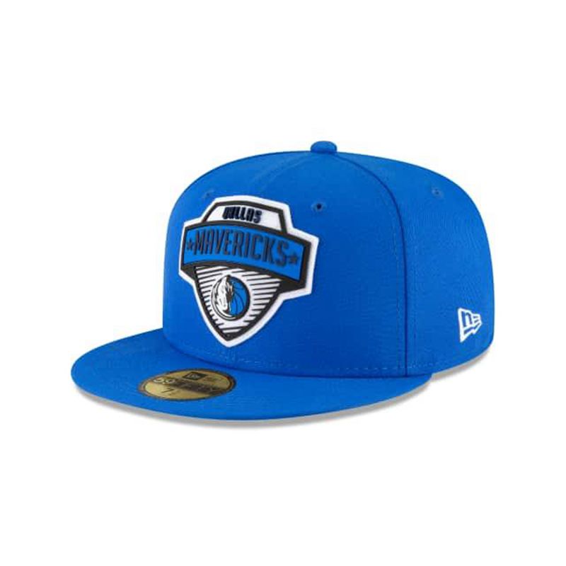 NBA Dallas Mavericks Tip Off Edition 59Fifty Fitted (YEY4818) - Blue New Era Caps